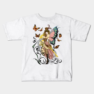 Beth Steampunk Fairy Kids T-Shirt